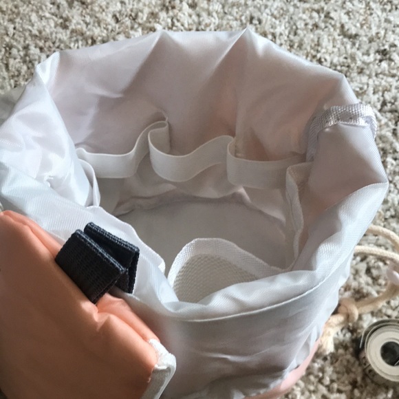 Two “Wind Blows River Flows” cosmetic bags. Each has draw string top. - Picture 4 of 6